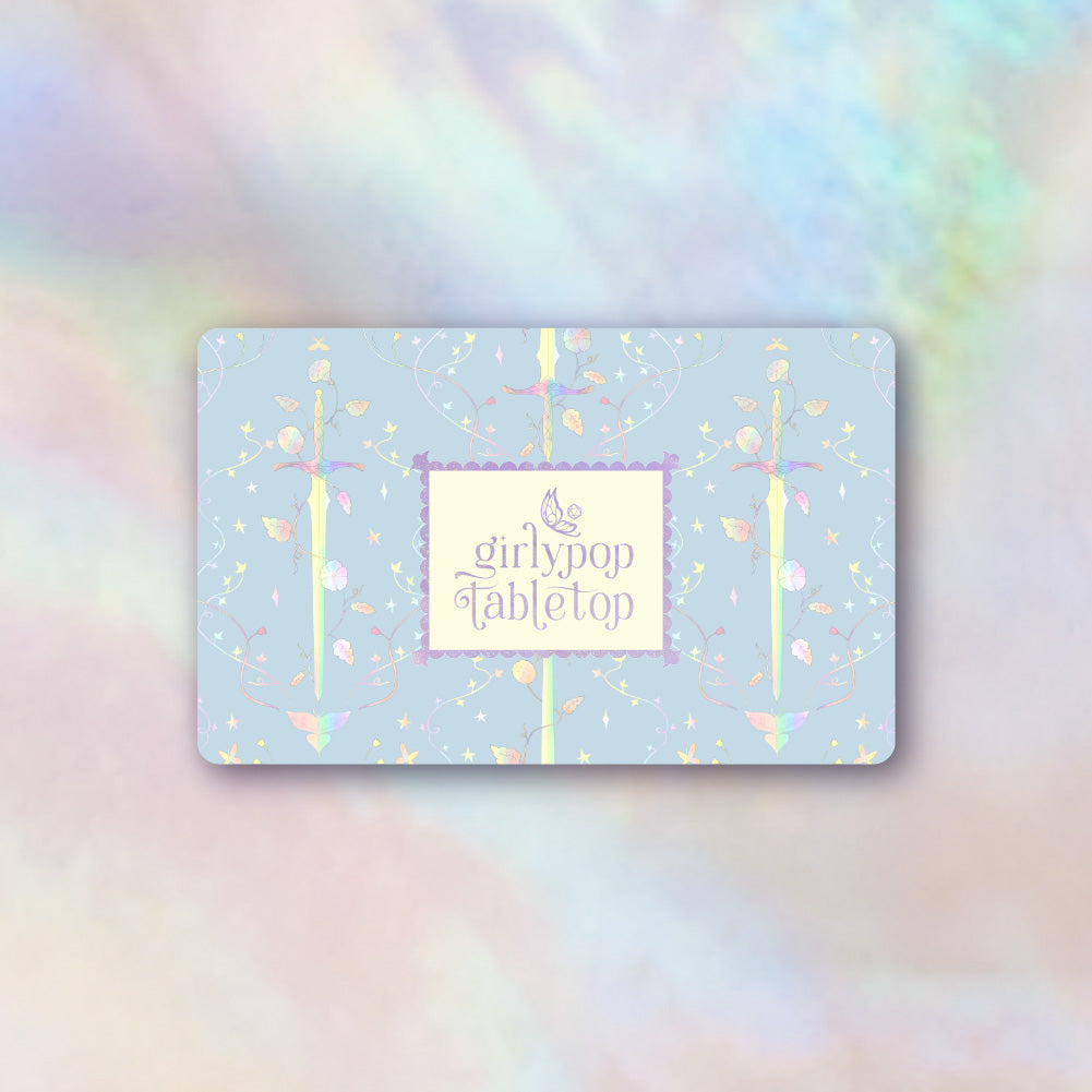 Girlypop Tabletop Gift Card