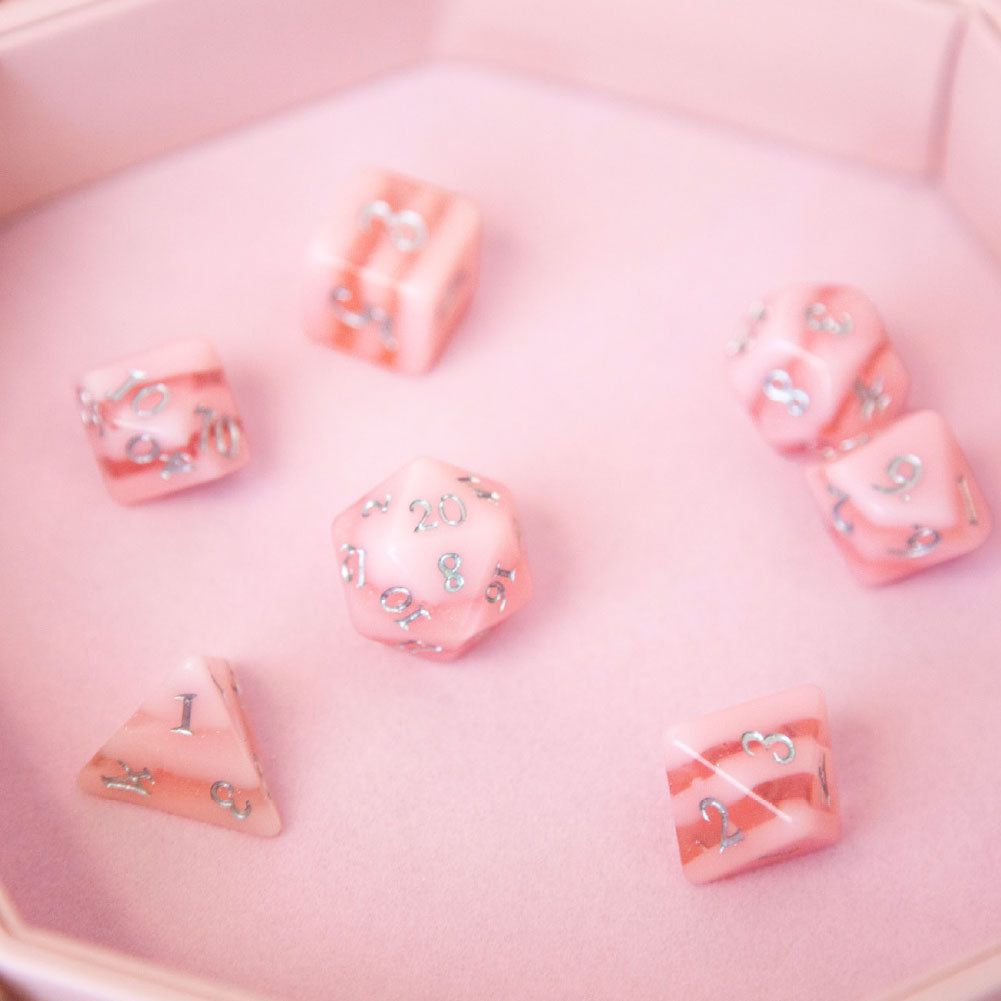 Rose Candies Dice Set