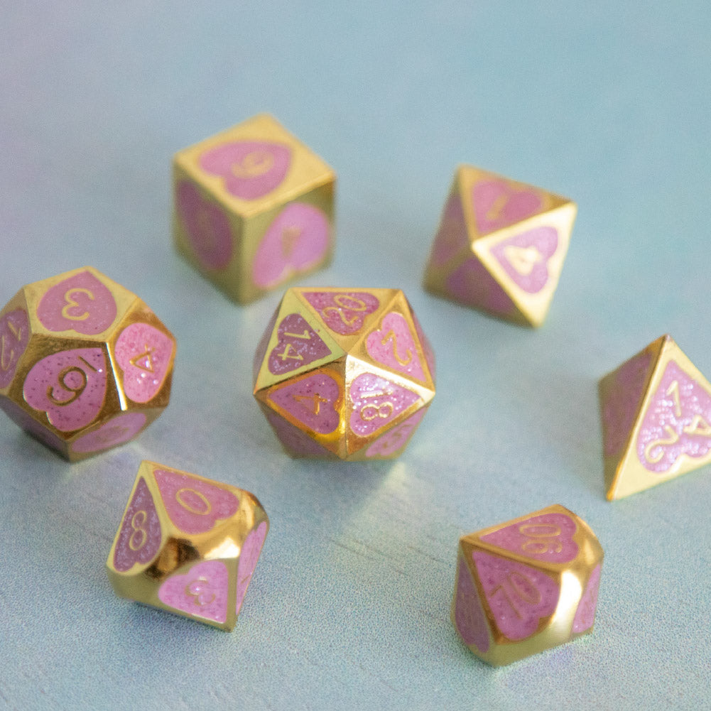 Philter of Love Dice • Gold