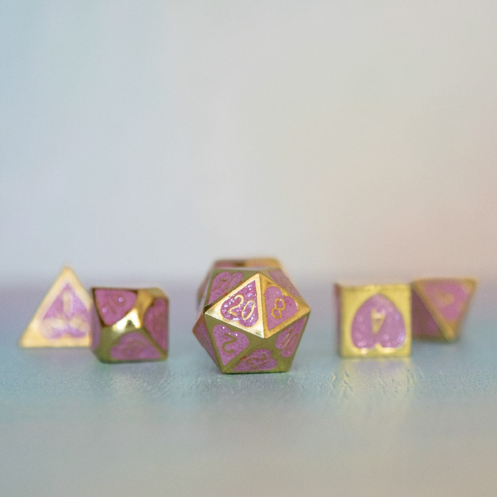 Philter of Love Dice • Gold