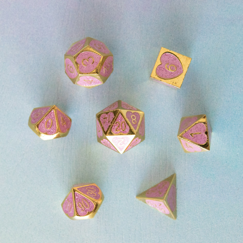 Philter of Love Dice • Gold