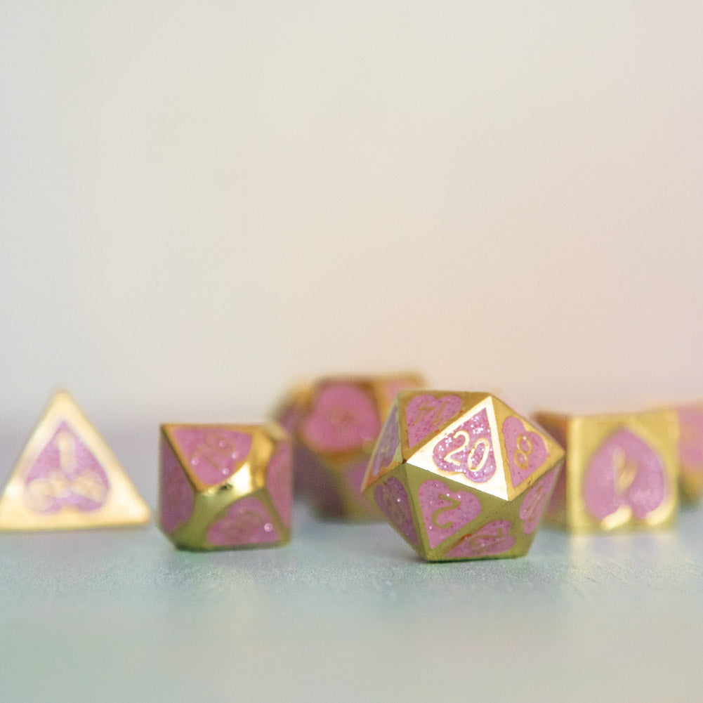 Philter of Love Dice • Gold