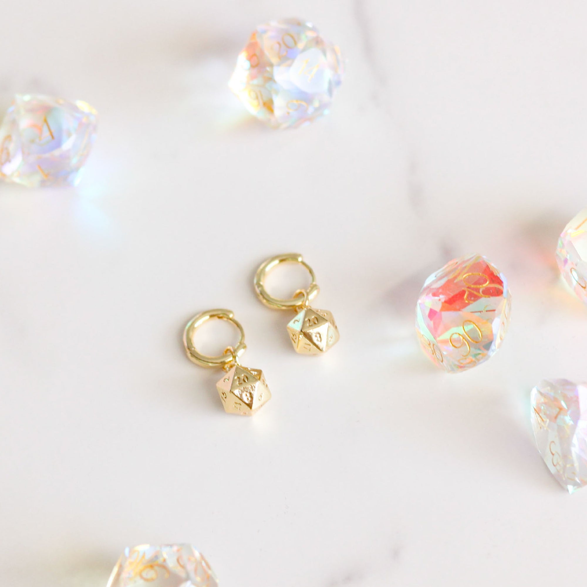 Dainty D20 Dangles