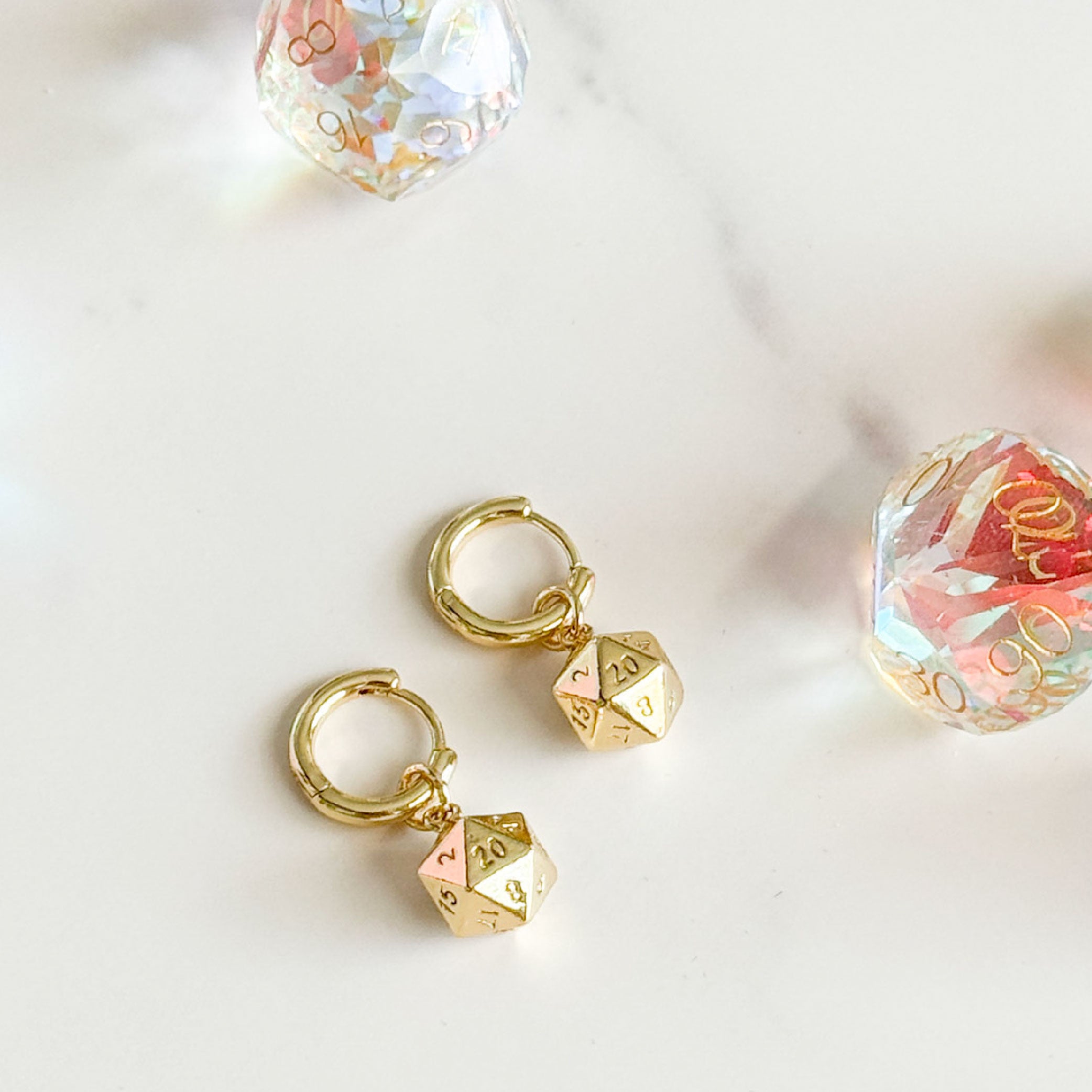 Dainty D20 Dangles