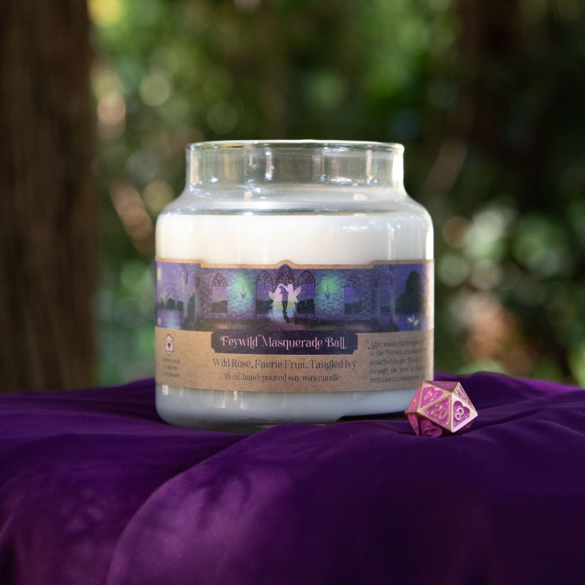 Cantrip Candles x Girlypop Tabletop • Feywild Masquerade Ball